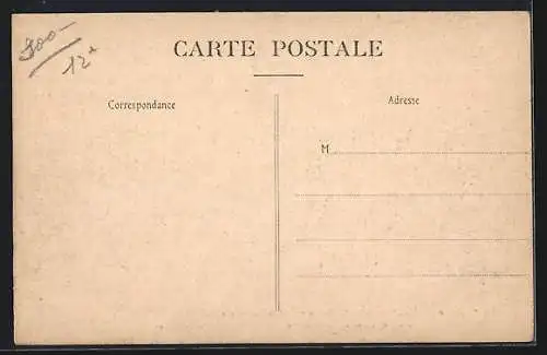 AK Paris, Inondation de 1910, Sauvetage Avenue Ledru-Rollin avec barques