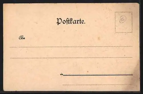 Lithographie Sonnenberg / Wiesbaden, Ansicht von oben, Schloss Biebrich, Fischzucht-Anstalt