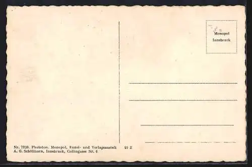 AK Schwarzach /St. Veit, Ortsansicht mit Berg