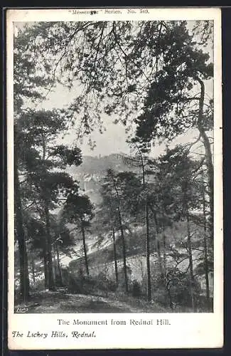 AK Rednal, The Monument from Rednal Hill