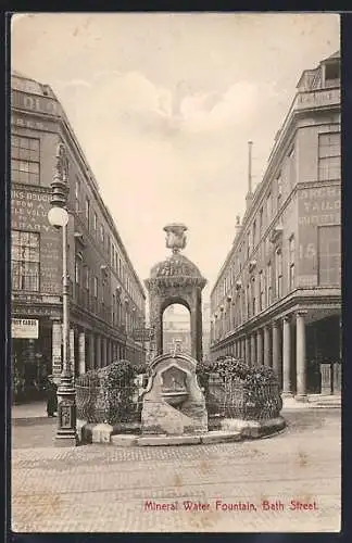 AK Bath, Mineral Water Fountain, Bath Street