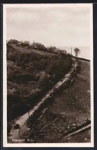 AK Porlock, View of Porlock Hill
