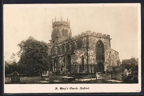 AK Stafford, St. Mary`s Church