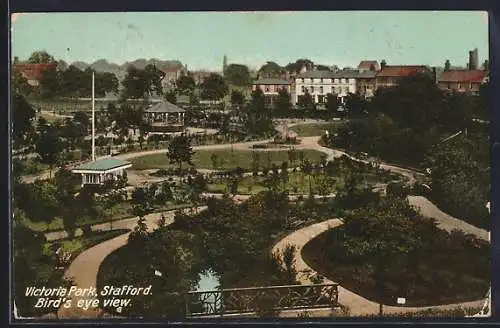 AK Stafford, Victoria Park, Bird`s eye view