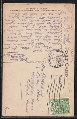 AK Burton on Trent, Golf House, Abbey from River