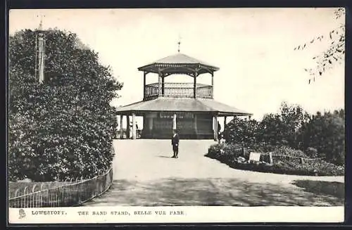 AK Lowestoft, The Band Stand, Belle Vue Park