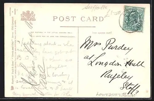 AK Lowestoft, The Band Stand, Belle Vue Park