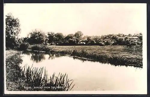 AK Bungay, View from the river