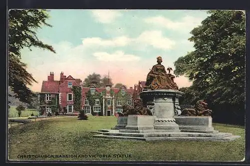 AK Ipswich, Christchurch Mansion and Victoria Statue