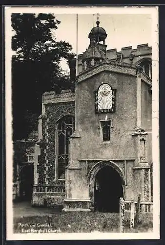 AK Borgholt, Church, Porch and Sundial