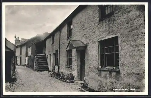 AK Hawkeshead, Blick auf ein Wohnhaus