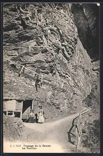 AK Gemmi, Passage de la Gemmi, Le Pavillon