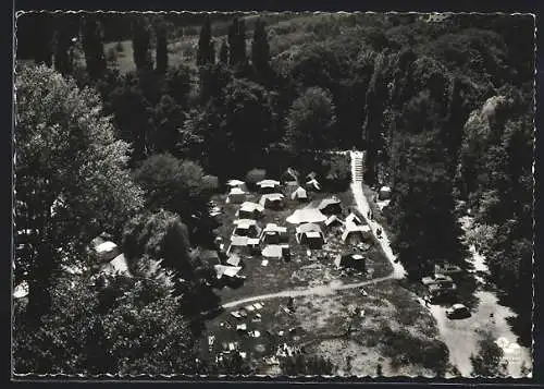 AK Colombier /NE, Camping de Colombier R. Kohler