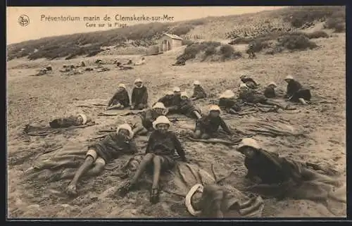 AK Clemskerke-sur-Mer, Préventorium marin, Cure sur la Plage
