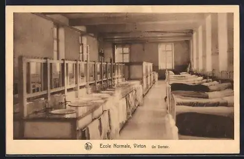 AK Virton, Ecole Normale, Un Dortoir