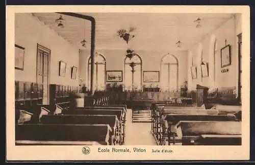 AK Virton, Ecole Normale, Salle d`étude