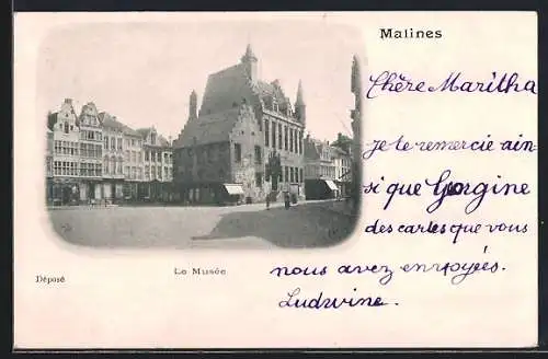 AK Malines, Le Musée