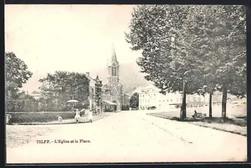 AK Tilff, L`Eglise et la Place