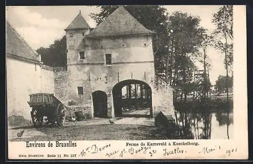 AK Koeckelberg /Bruxelles, Ferme de Karreveld