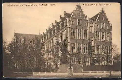 AK Lindthout, Pensionnat du Sacré Coeur, Bâtiment du Pensionnat