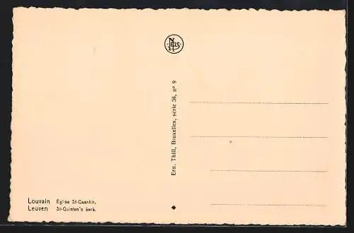 AK Louvain, Église St. Quentin