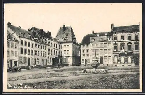 AK Stavelot, La Place du Marché