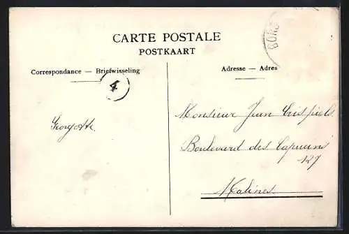 AK Borght-Lombeek, Pensionnat des Soeurs de St. Francois, Ecole ménagère