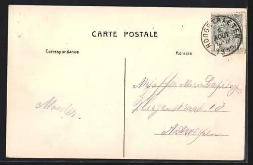 AK Hoogstraeten, Le Séminaire, Salle des Fêtes et Réfectoire, vue due côté de la cour