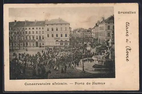 AK Bruxelles, Conservatoire africain, Porte de Namur
