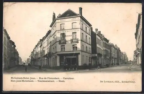 AK Molenbeek-Saint-Jean, Rue de l`Intendant, Carrefour