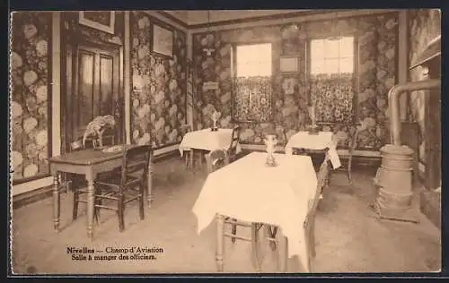 AK Nivelles, Champ d`Aviation, Salle à manger des officiers