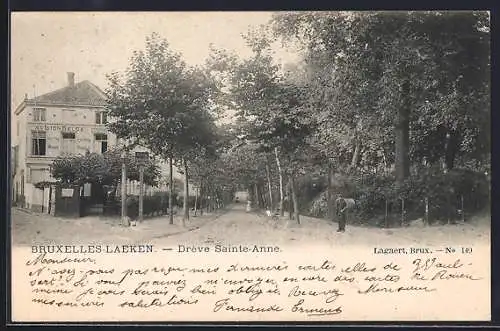 AK Bruxelles-Laeken, Drève Sainte-Anne