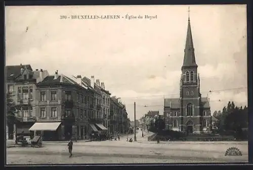 AK Bruxelles-Laeken, Église du Heysel