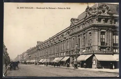 AK Bruxelles, Boulevard du Hainaut, Palais du Midi