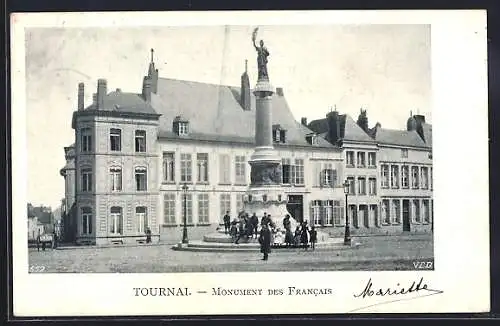AK Tournai, Monument des Francais
