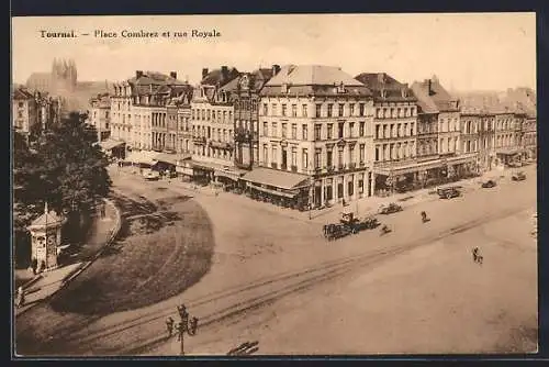 AK Tournai, Place Combrez et rue Royale
