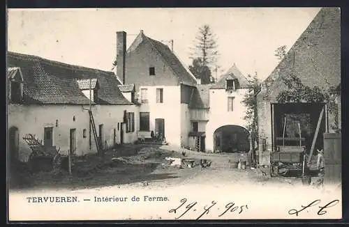 AK Tervueren, Interieur de Ferme