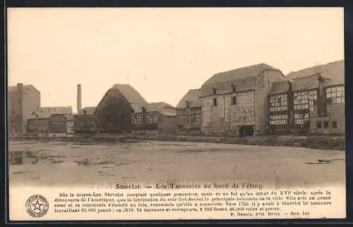 AK Stavelot, Les Tanneries au bord de l`etang