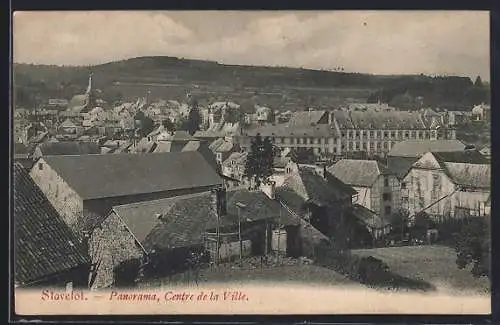 AK Stavelot, Panorama, Centre de la Ville