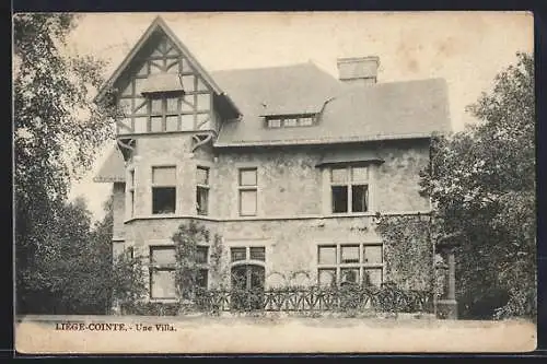 AK Liége-Cointe, Une Villa
