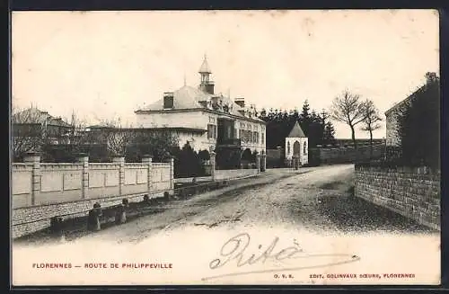 AK Florennes, Route de Philippeville