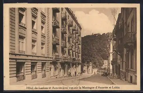 AK Spa, Hotel de Laeken et Annexe avec vue sur la Montagne d`Annette et Lubin