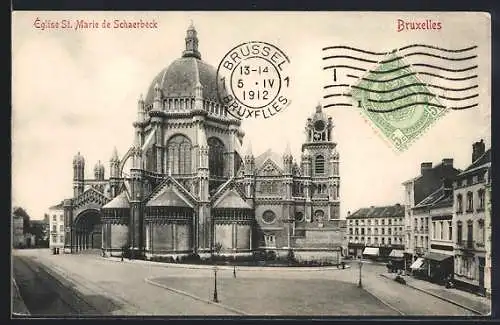 AK Bruxelles, Schaerbeck, Eglise St. Marie de Schaerbeck