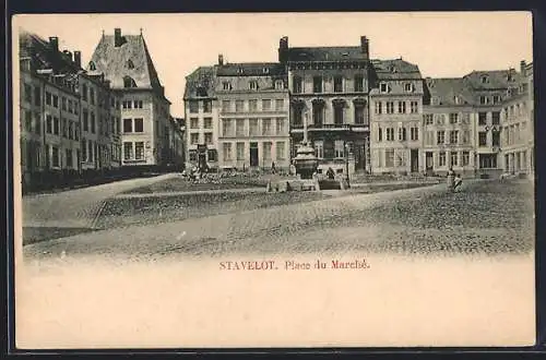 AK Stavelot, Place du Marché