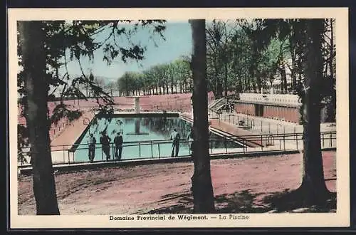 AK Wégimont, Domaine Provincial, La Piscine