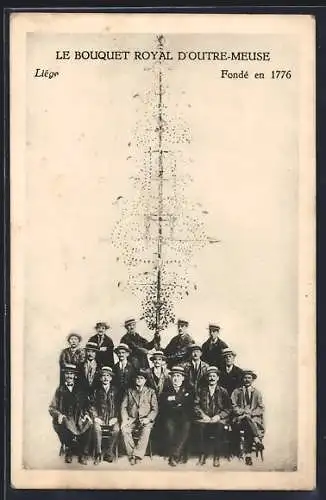 AK Liége, Le Bouquet Royal d`Outre-Meuse, Fondé en 1776