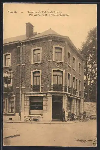 AK Dinant, Taverne du Palais de Justice, Propr. E. Grandmontagne