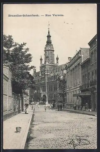 AK Bruxelles-Schaerbeek, Rue Verwée