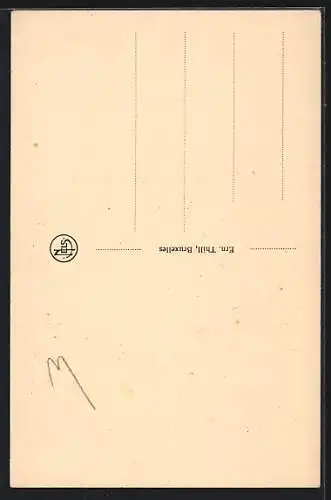 AK Bruxelles, Le Grand Hôtel, G. Scheers, Boulevard Adolphe Max 132