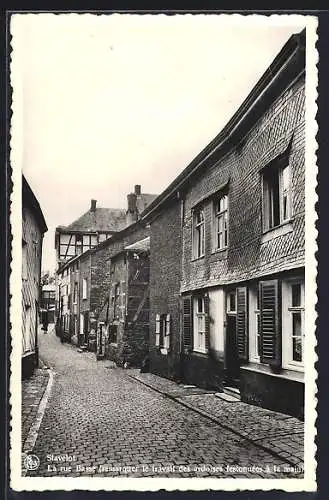AK Stavelot, La rue Basse